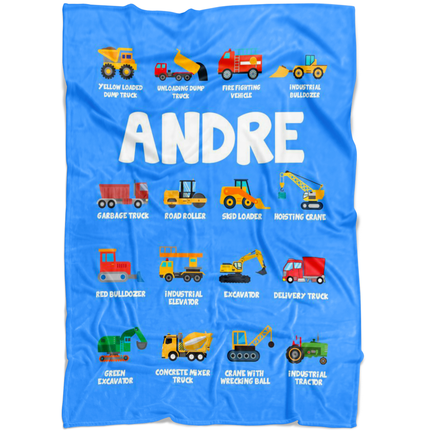 ANDRE Construction Blanket Blue