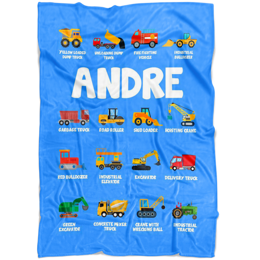 ANDRE Construction Blanket Blue