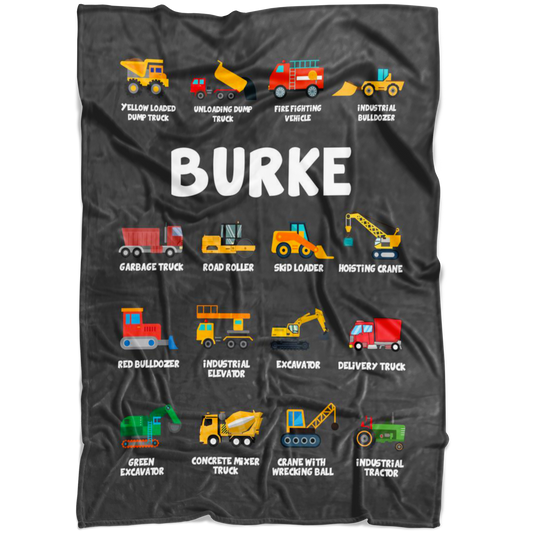 BURKE Construction Blanket Grey