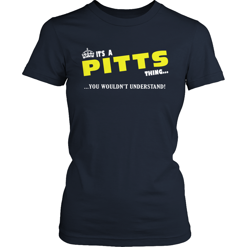 It's A Pitts Thing, You Wouldn't Understand