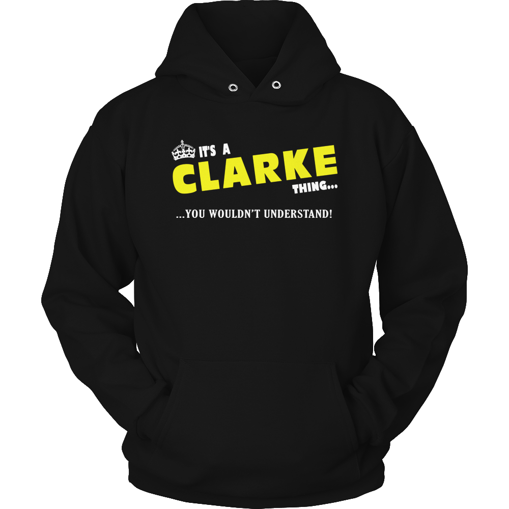It's A Clarke Thing, You Wouldn't Understand
