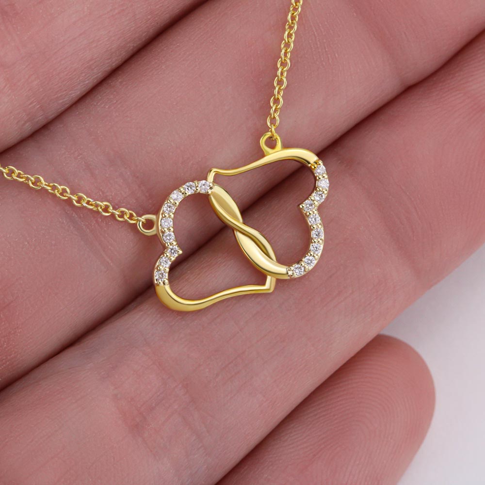 To My Wife, 10k Solid Gold Necklace Gift for Wife from Husband