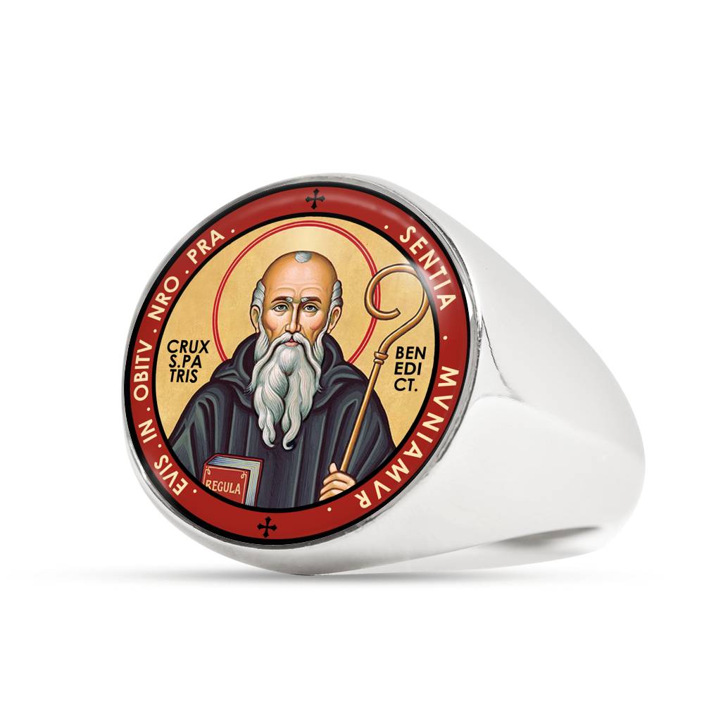 Saint Benedict Ring