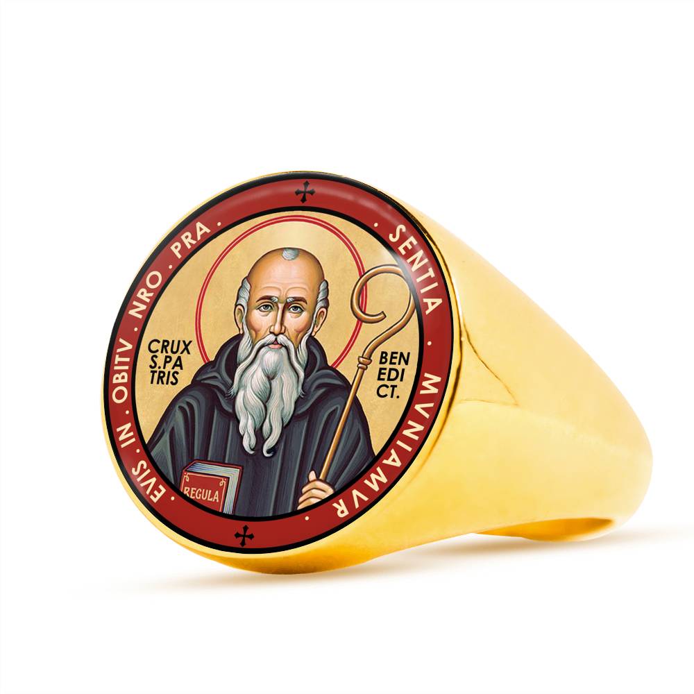 Saint Benedict Ring