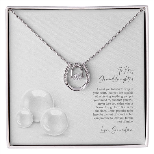 Granddaughter - Grandma - Love Necklace