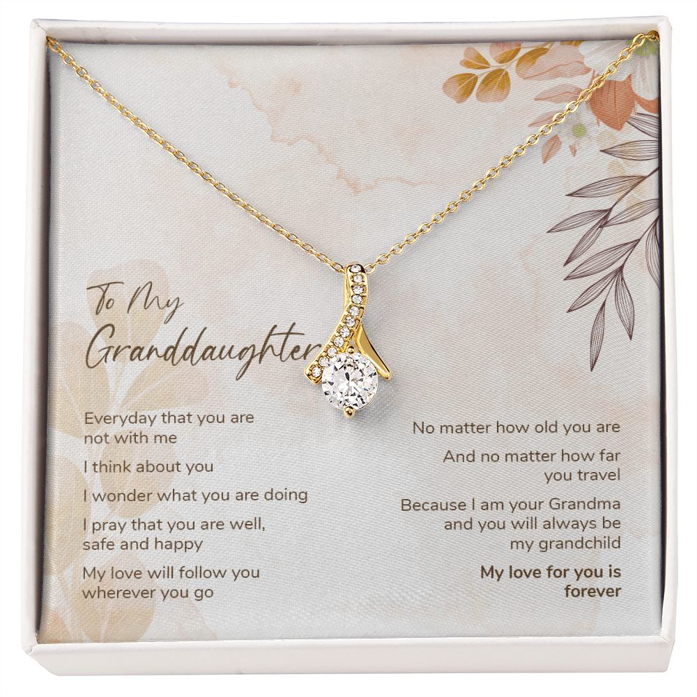 Granddaughter Gift from Grandma - Beauty Necklace