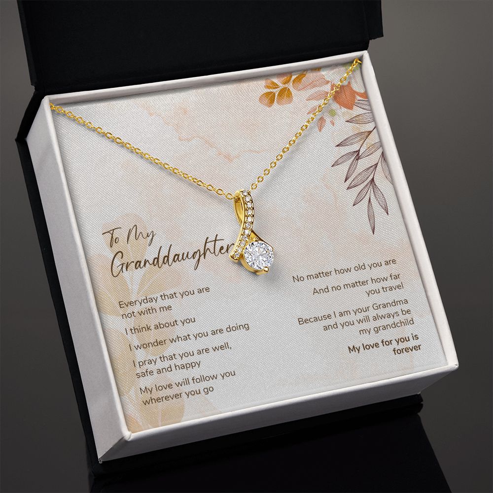 Granddaughter Gift from Grandma - Beauty Necklace