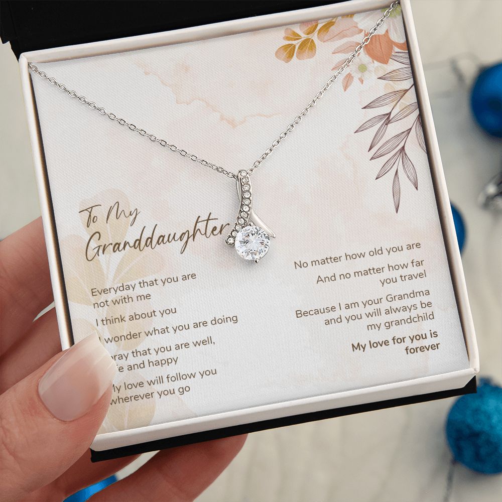 Granddaughter Gift from Grandma - Beauty Necklace