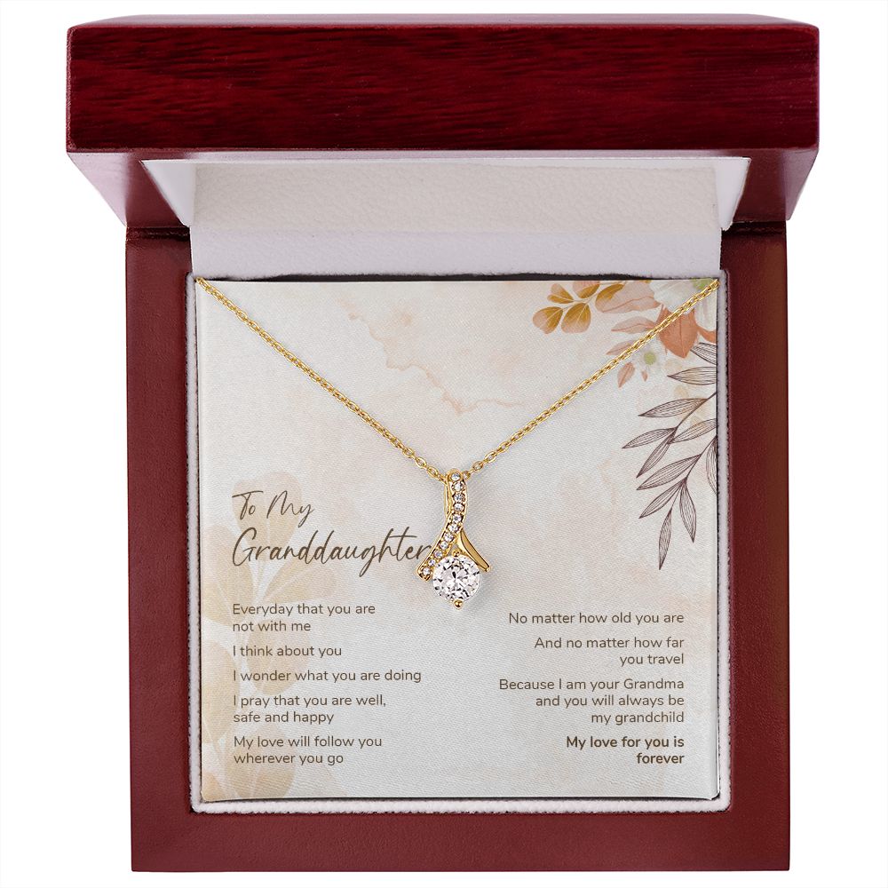Granddaughter Gift from Grandma - Beauty Necklace