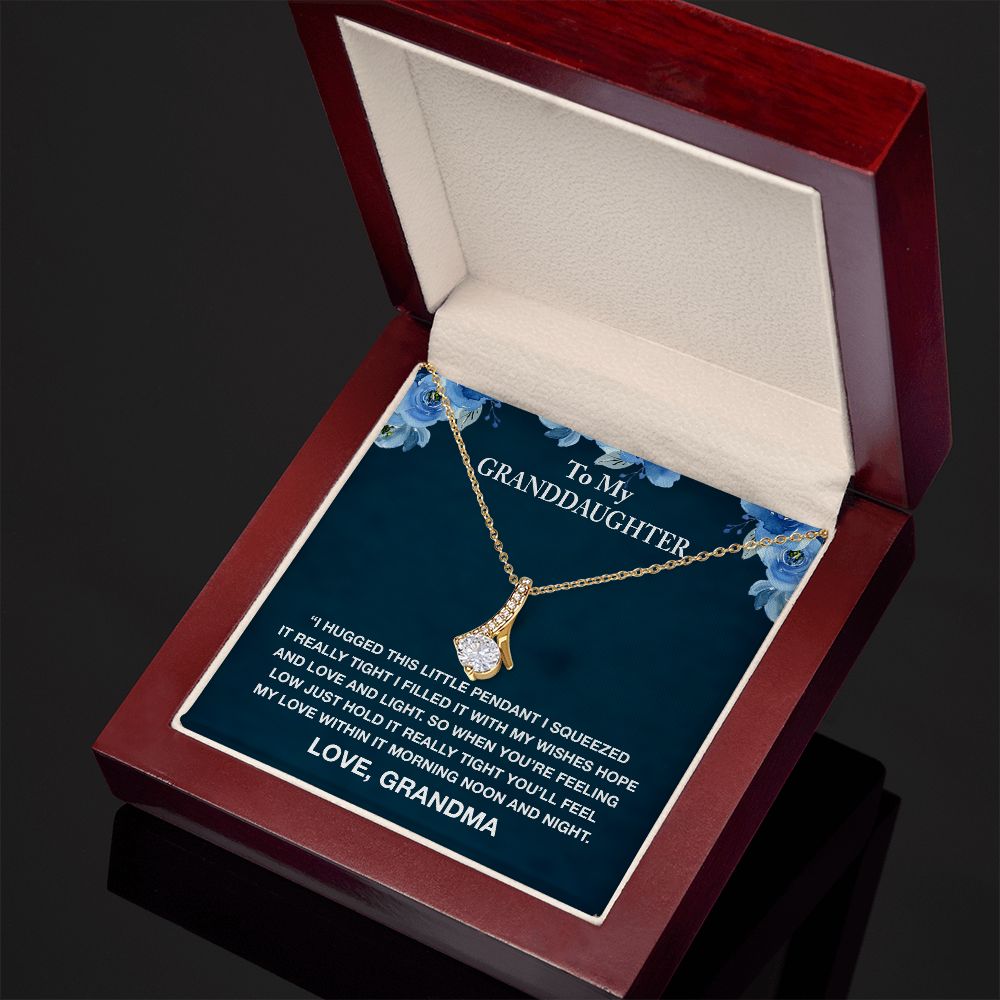 Granddaughter Gift from Grandma - Alluring Beauty Necklace