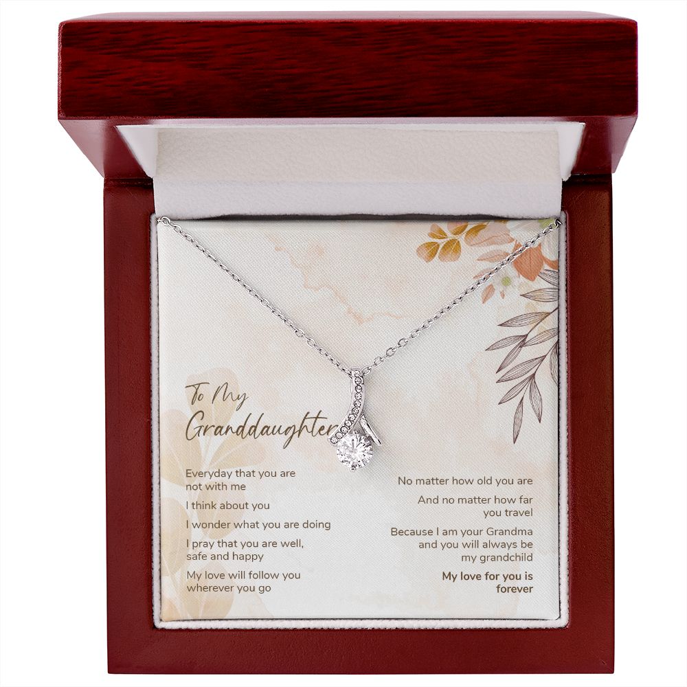 Granddaughter Gift from Grandma - Beauty Necklace