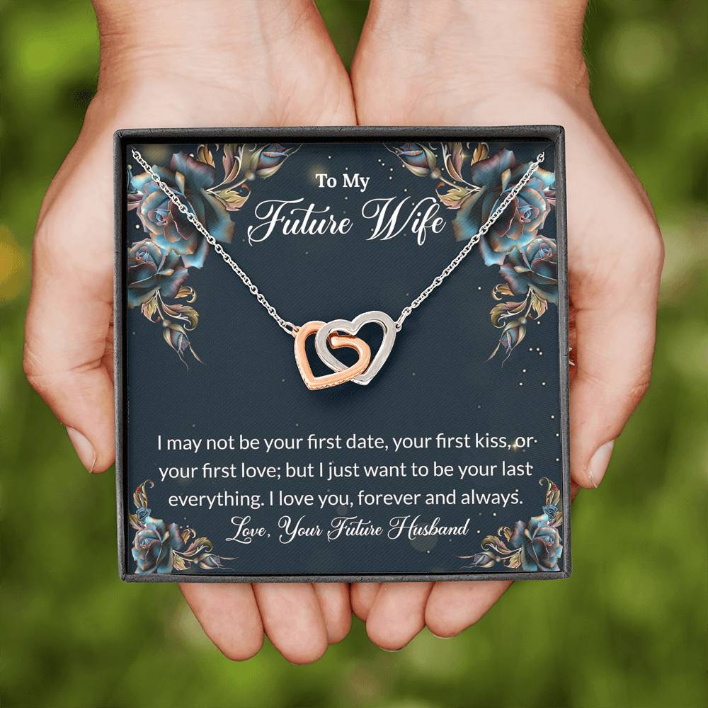 To My Future Wife Gift Necklace with Message Card