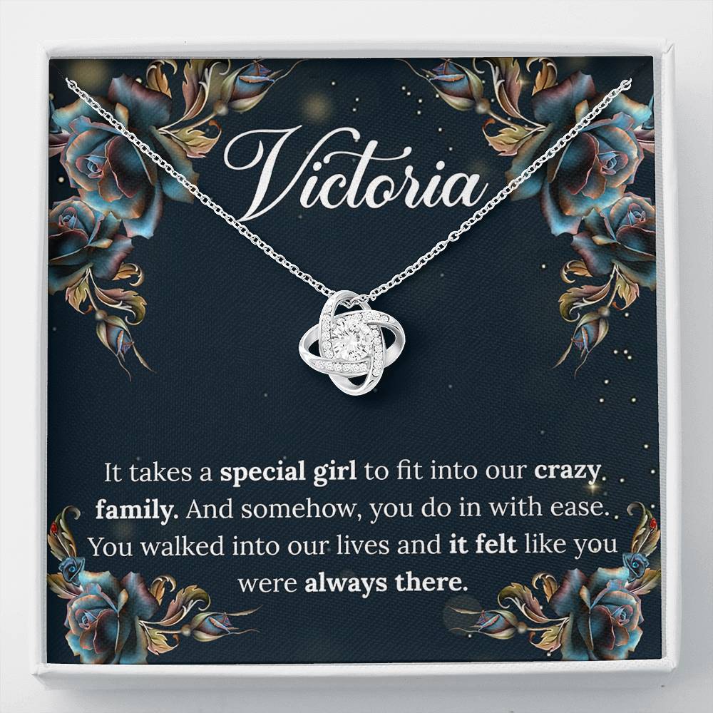 Daughter in Law Necklace with a Message Card