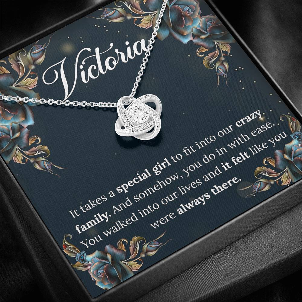 Daughter in Law Necklace with a Message Card