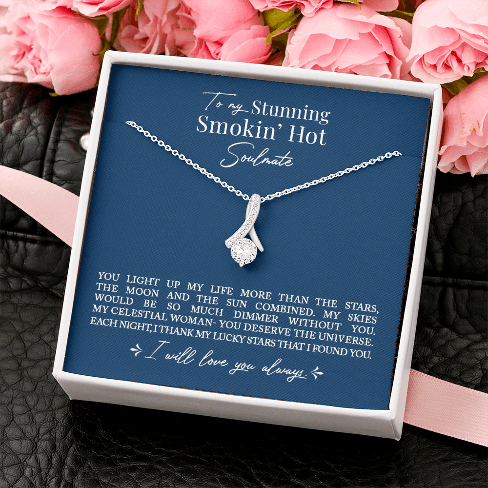 Smokin' Hot Soulmate - Gift for Wife or Girlfriend | Alluring Beauty Necklace
