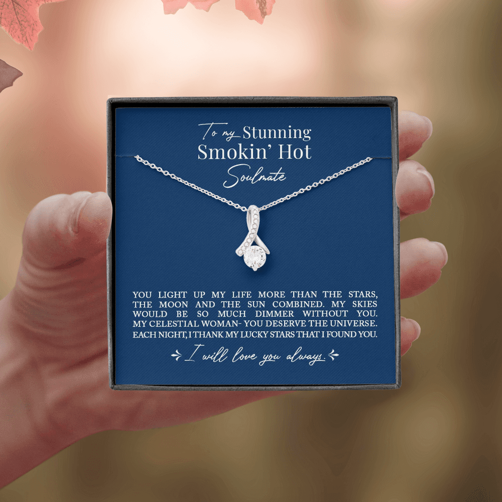 Smokin' Hot Soulmate - Gift for Wife or Girlfriend | Alluring Beauty Necklace