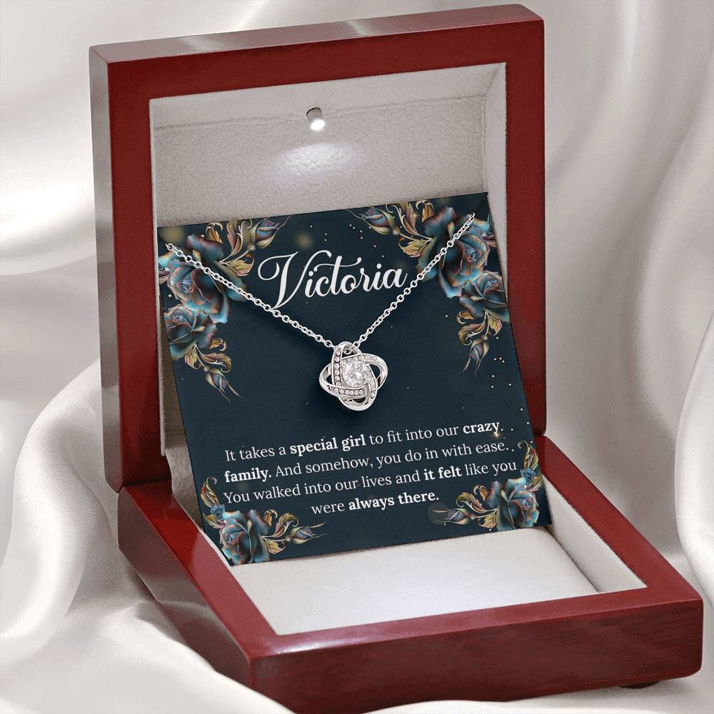 Daughter in Law Necklace with a Message Card