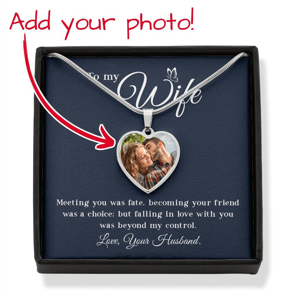 To My Wife, Personalized Gift for Wife, Upload Your Photo