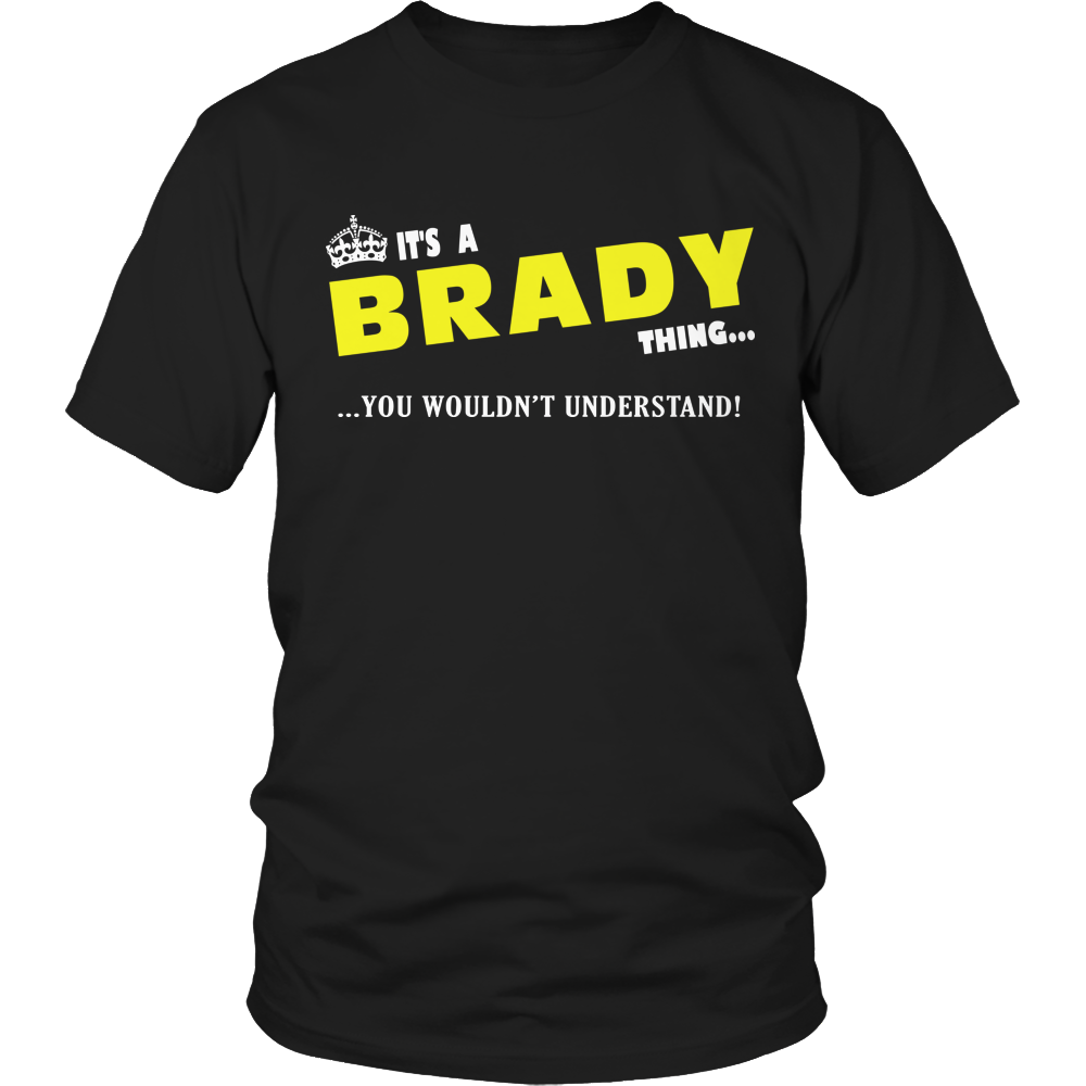 It's A Brady Thing, You Wouldn't Understand