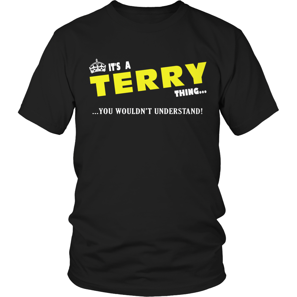 It's A Terry Thing, You Wouldn't Understand