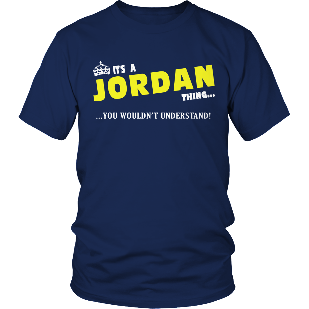 It's A Jordan Thing, You Wouldn't Understand