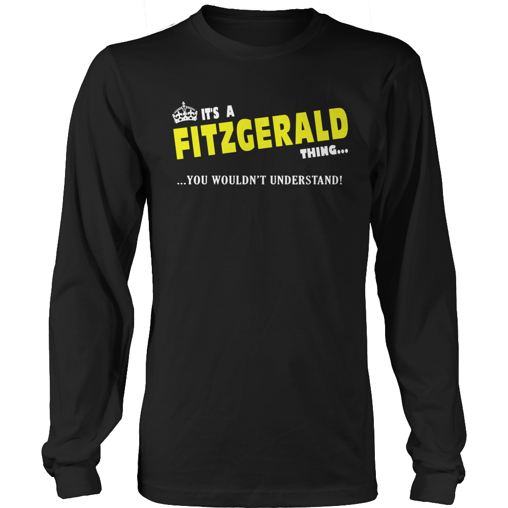 It's A Fitzgerald Thing, You Wouldn't Understand