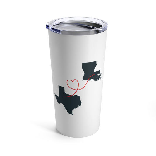 Miles Apart, Close at Heart - Tumbler 20oz