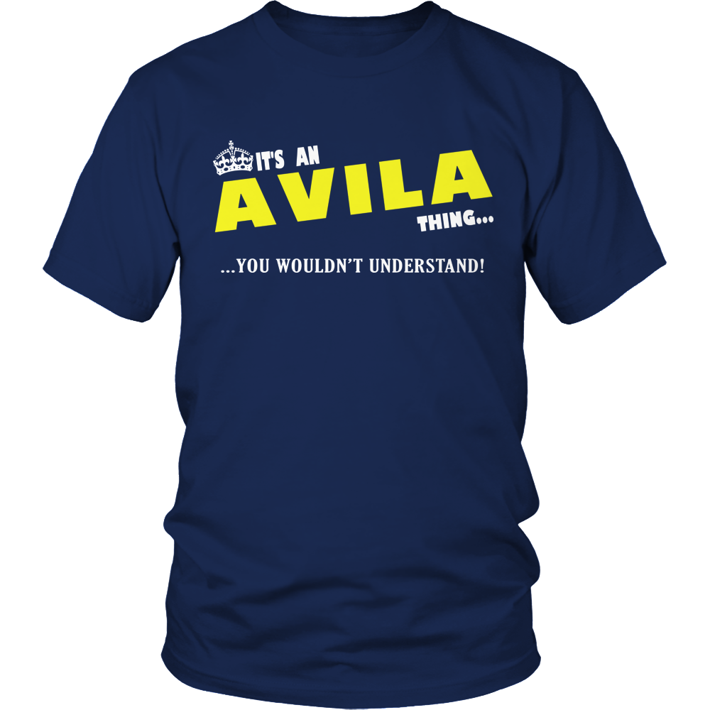 It's An Avila Thing, You Wouldn't Understand