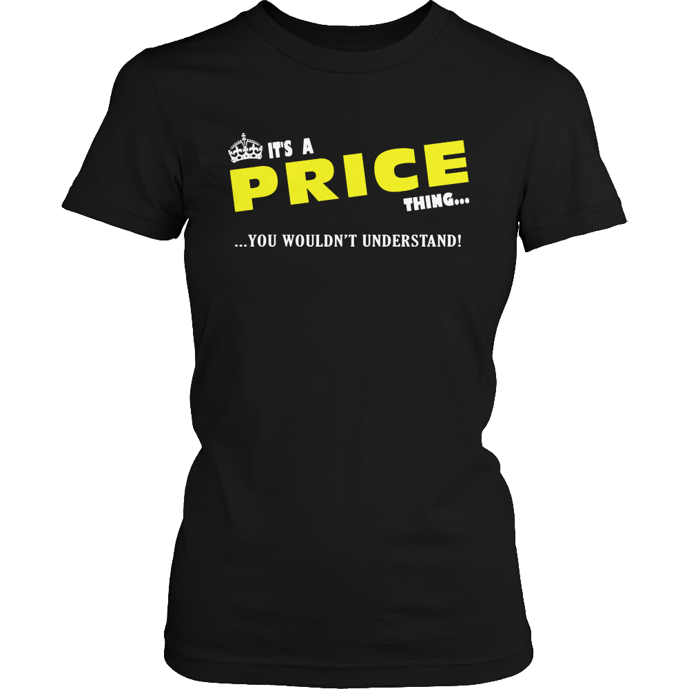 It's A Price Thing, You Wouldn't Understand