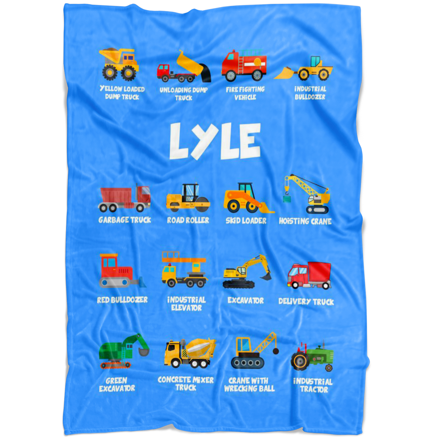 Lyle Construction Blanket Blue