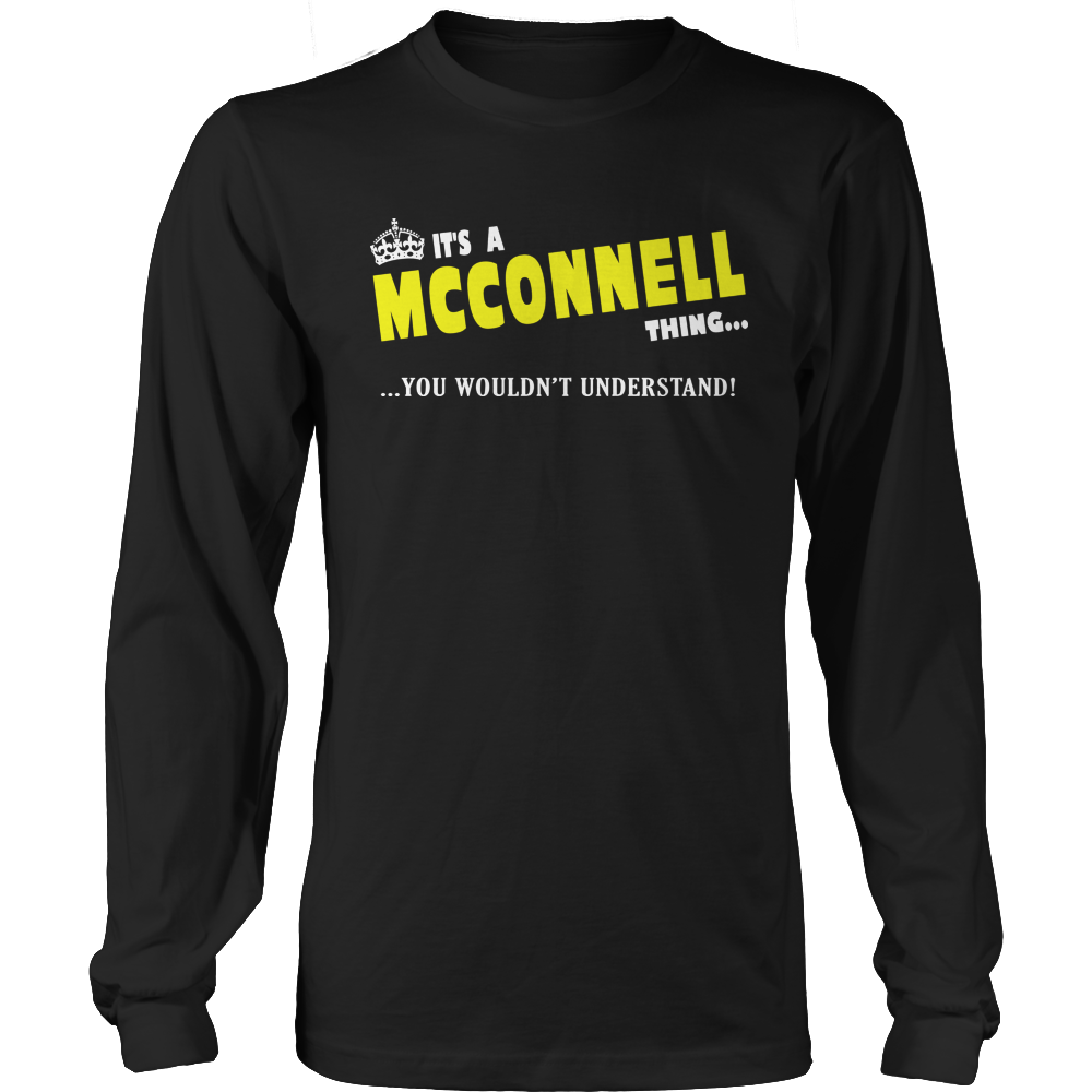 It's A McConnell Thing, You Wouldn't Understand