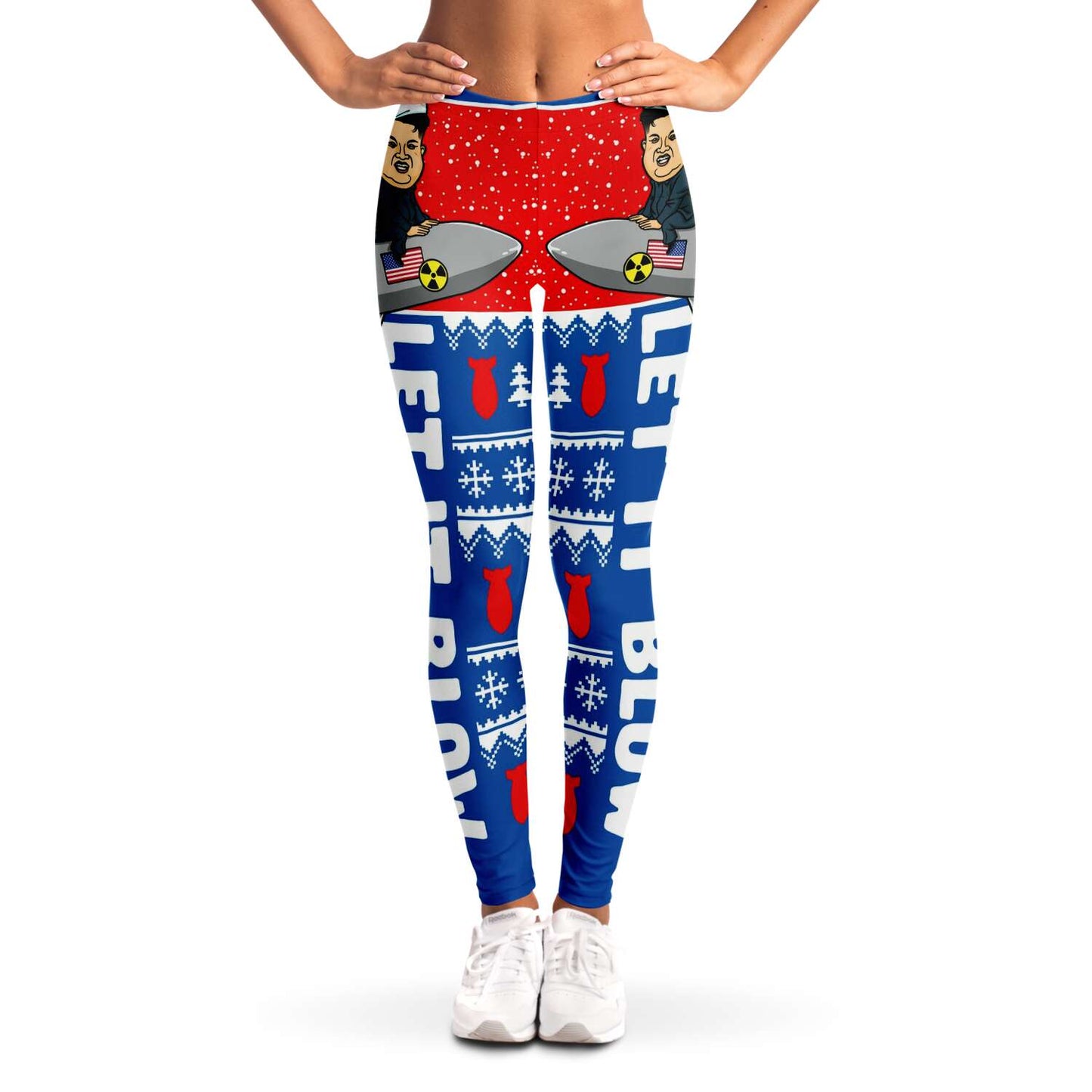 Let It Blow Christmas Leggings