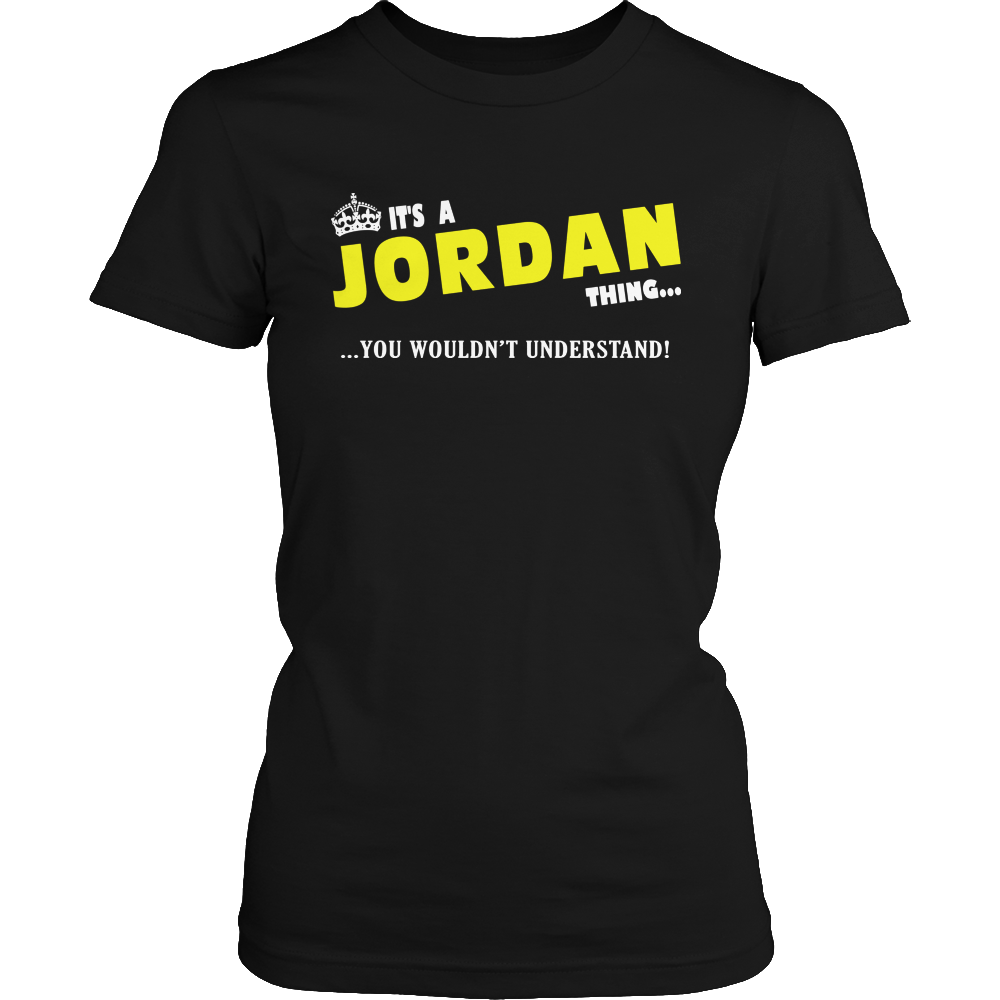 It's A Jordan Thing, You Wouldn't Understand