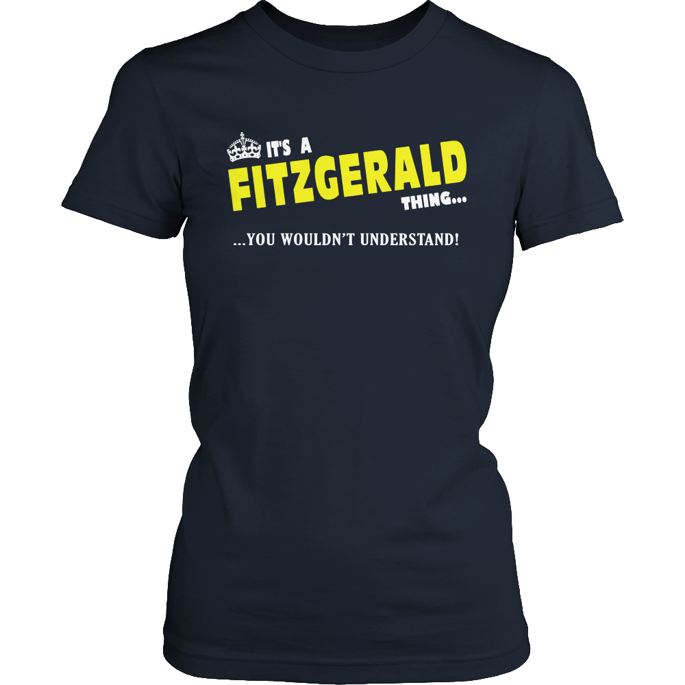 It's A Fitzgerald Thing, You Wouldn't Understand