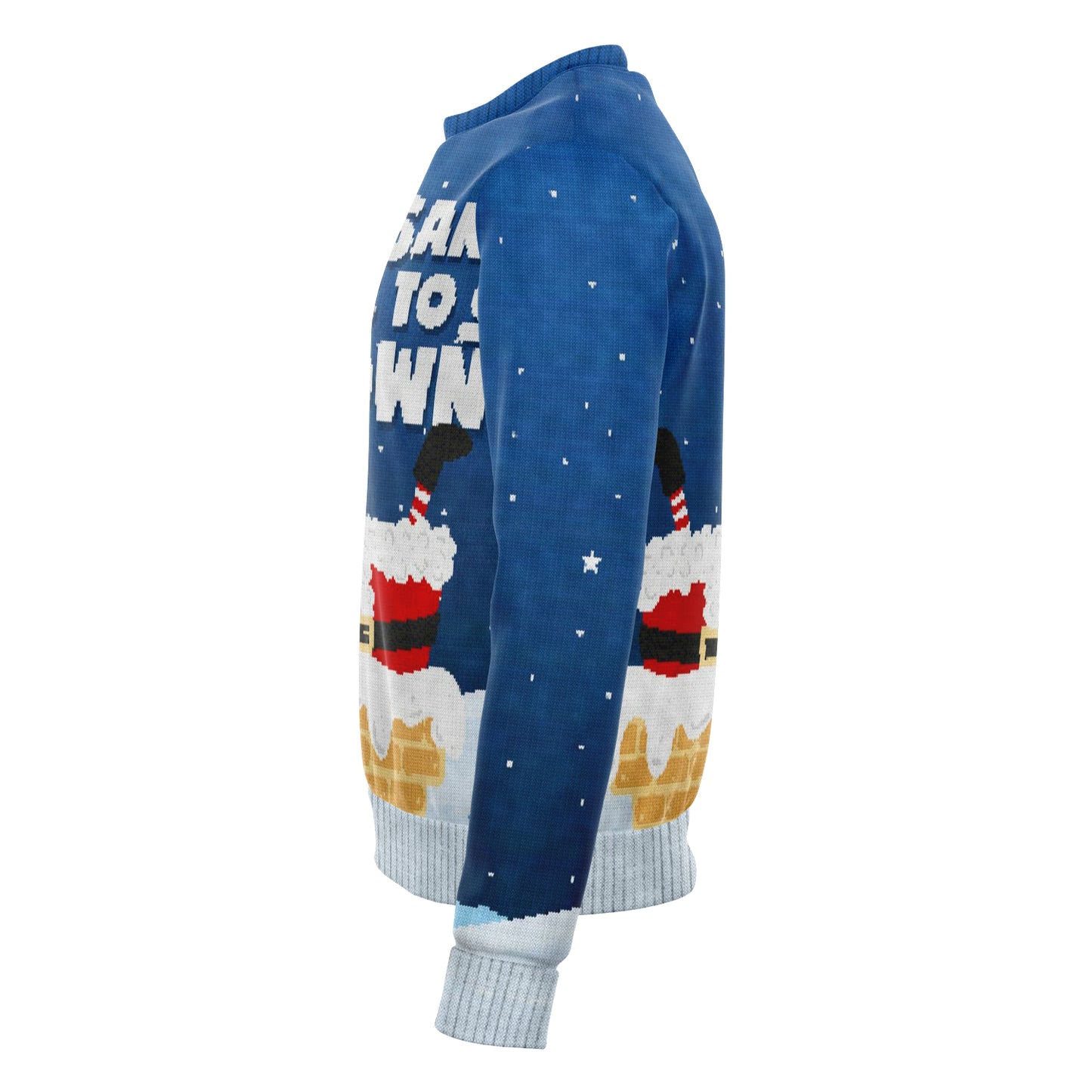 This Santa Loves To Go Down Ugly Christmas Sweater