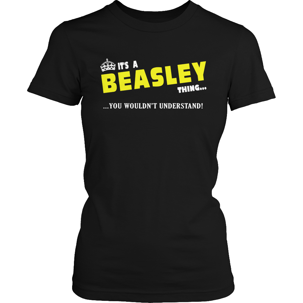 It's A Beasley Thing, You Wouldn't Understand