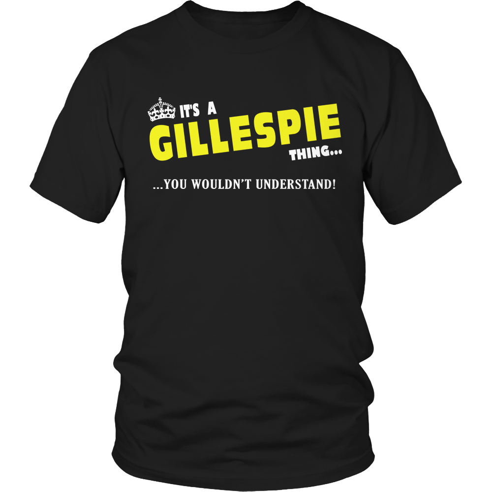 It's A Gillespie Thing, You Wouldn't Understand