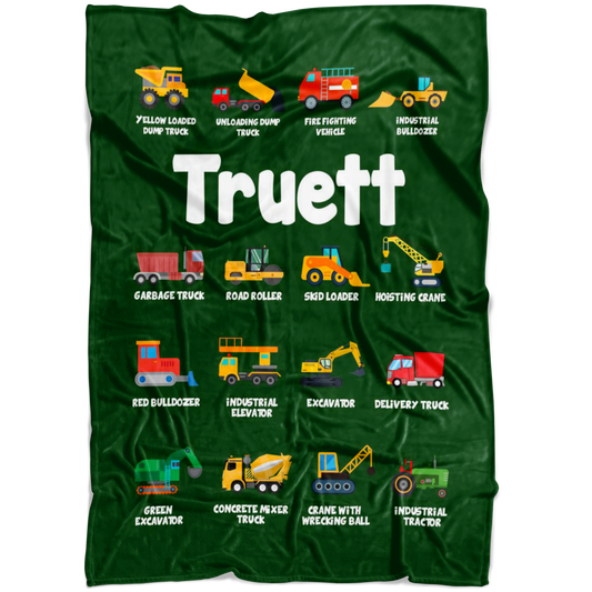 Truett Construction Blanket Brown