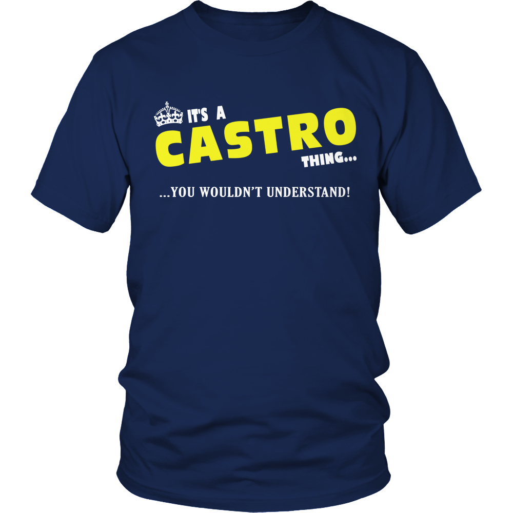 It's A Castro Thing, You Wouldn't Understand