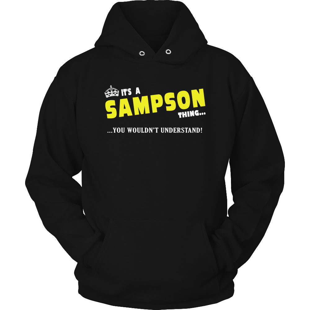 It's A Sampson Thing, You Wouldn't Understand