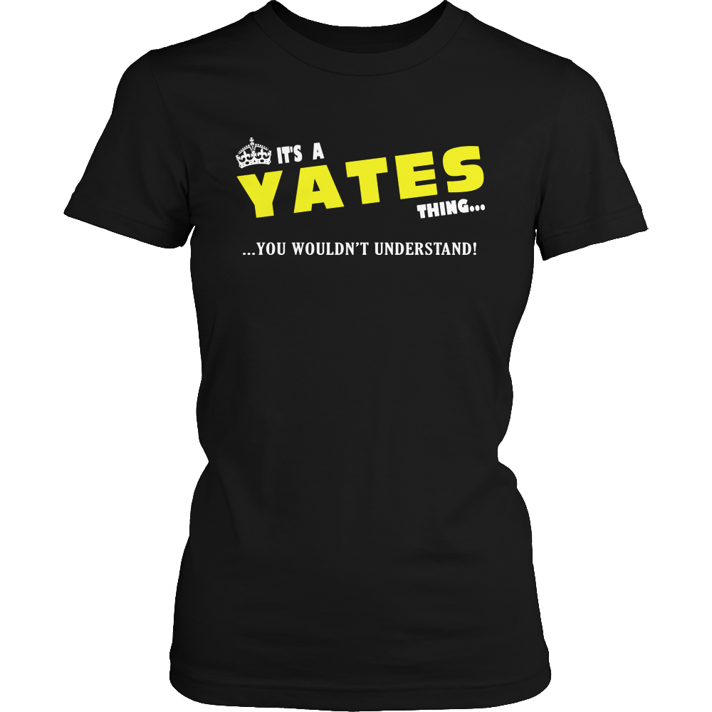 It's A Yates Thing, You Wouldn't Understand