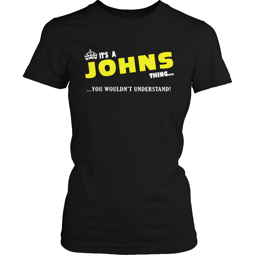 It's A Johns Thing, You Wouldn't Understand