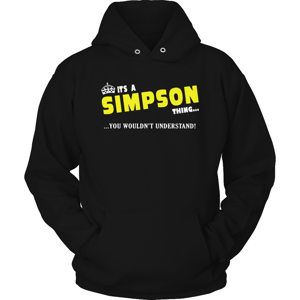 It's A Simpson Thing, You Wouldn't Understand