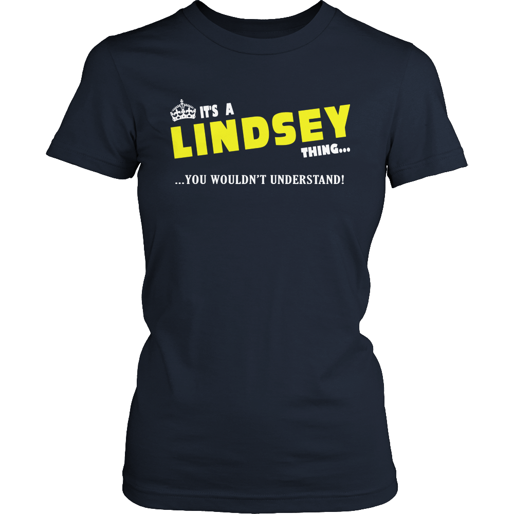 It's A Lindsey Thing, You Wouldn't Understand
