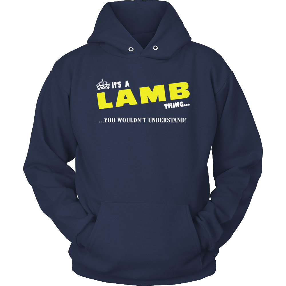 It's A Lamb Thing, You Wouldn't Understand