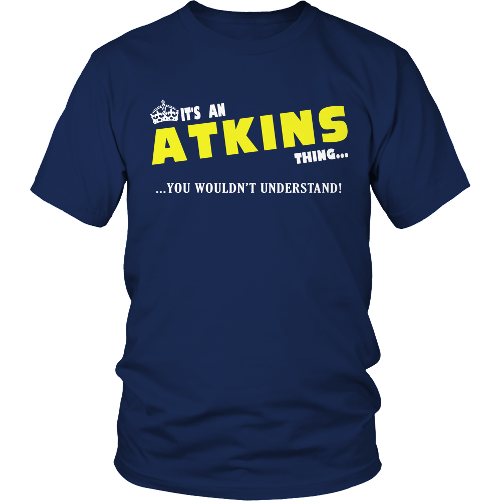 It's An Atkins Thing, You Wouldn't Understand