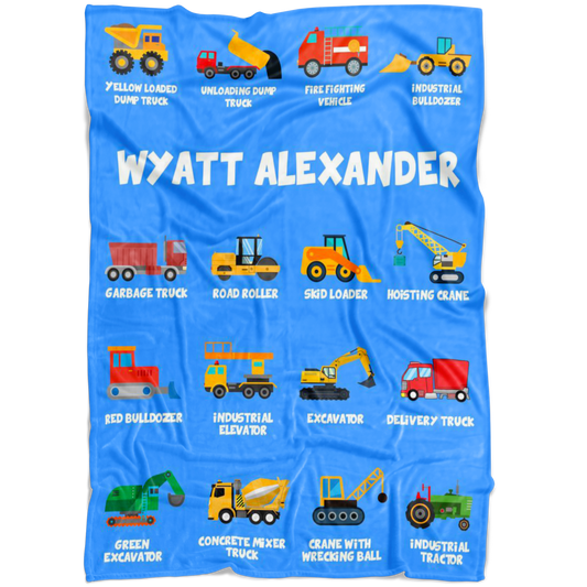 Wyatt Alexander Construction Blanket