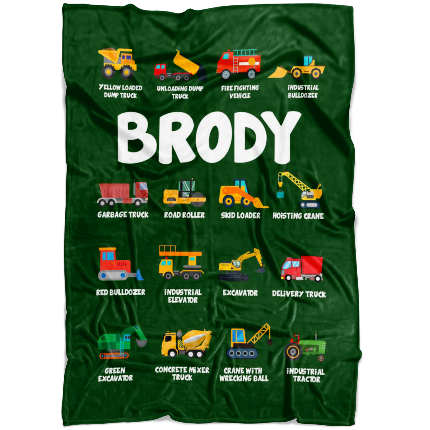Brody Construction Blanket Green
