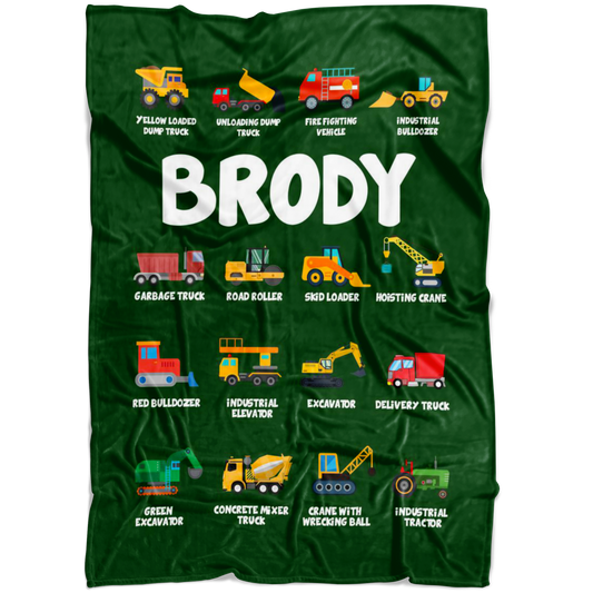 Brody Construction Blanket Green