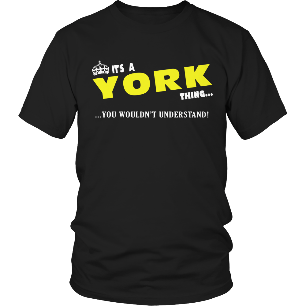 It's A York Thing, You Wouldn't Understand